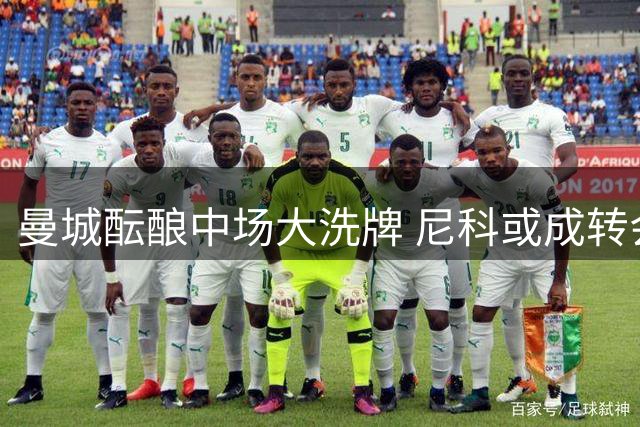 曼城酝酿中场大洗牌 尼科或成转会市场焦点